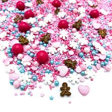 Picture of Gingerbread man and friends edible sprinkles x 1 gram